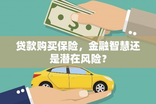 莎车贷款购买保险，金融智慧还是潜在风险？