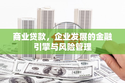 莎车商业贷款，企业发展的金融引擎与风险管理