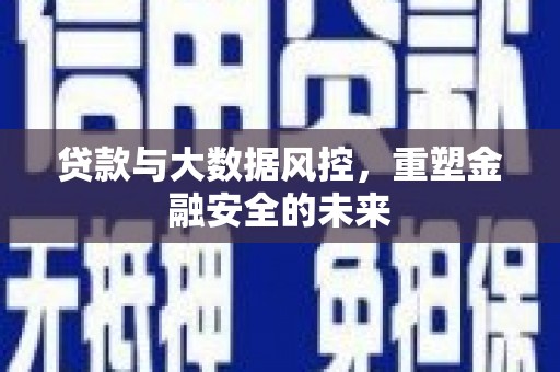 莎车贷款与大数据风控，重塑金融安全的未来