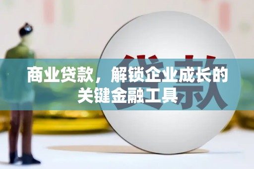 莎车商业贷款，解锁企业成长的关键金融工具