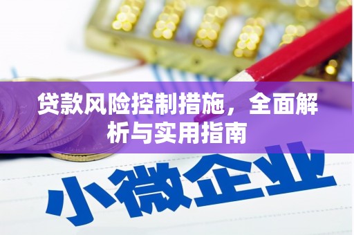 莎车贷款风险控制措施，全面解析与实用指南