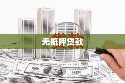 莎车无抵押贷款