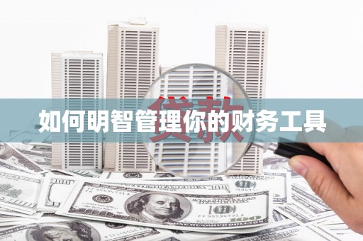 莎车如何明智管理你的财务工具