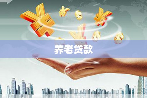 莎车养老贷款