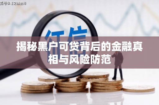 莎车揭秘黑户可贷背后的金融真相与风险防范
