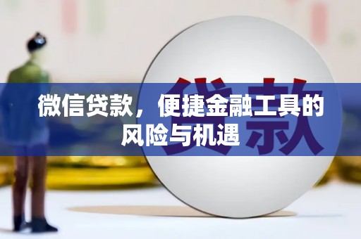 莎车微信贷款，便捷金融工具的风险与机遇