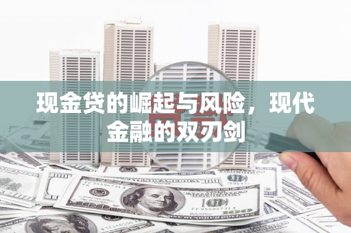 莎车现金贷的崛起与风险，现代金融的双刃剑