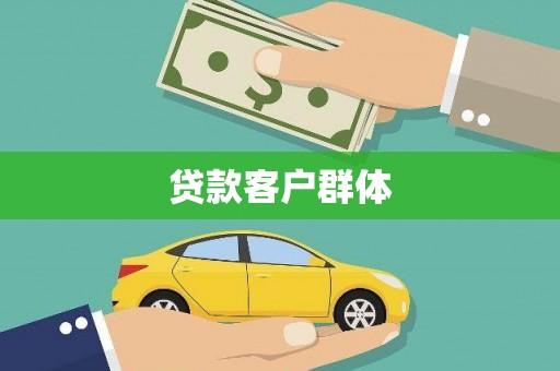 莎车贷款客户群体