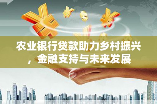 莎车农业银行贷款助力乡村振兴，金融支持与未来发展