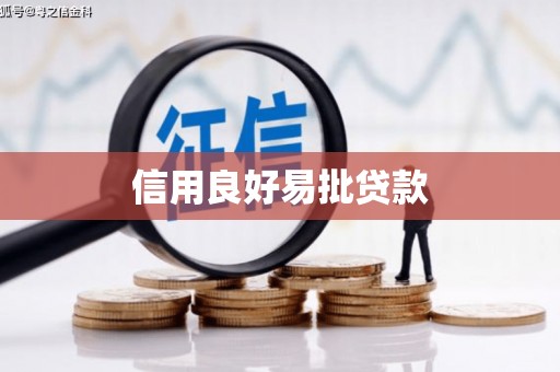 莎车信用良好易批贷款