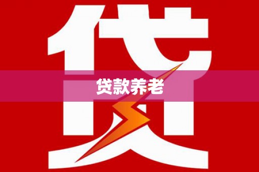 莎车贷款养老