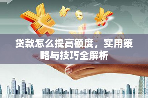 莎车贷款怎么提高额度，实用策略与技巧全解析