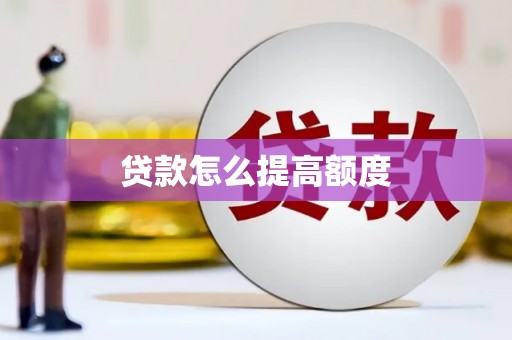 莎车贷款怎么提高额度