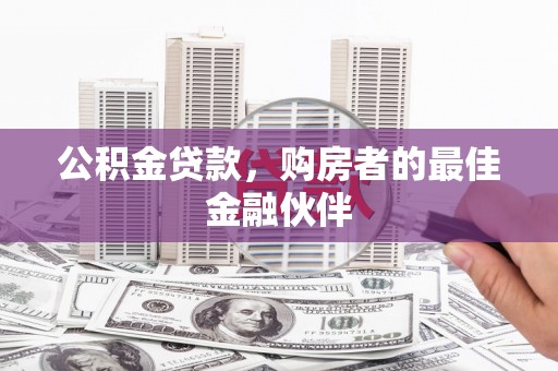 莎车公积金贷款，购房者的最佳金融伙伴