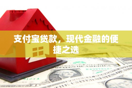莎车支付宝贷款，现代金融的便捷之选