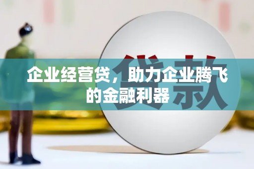莎车企业经营贷，助力企业腾飞的金融利器