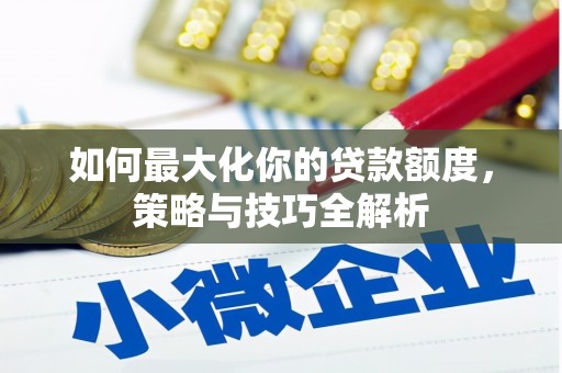 莎车如何最大化你的贷款额度，策略与技巧全解析