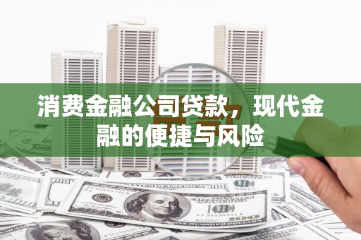 莎车消费金融公司贷款，现代金融的便捷与风险