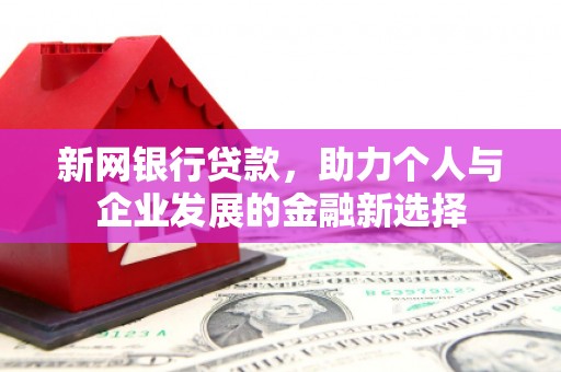 莎车新网银行贷款，助力个人与企业发展的金融新选择