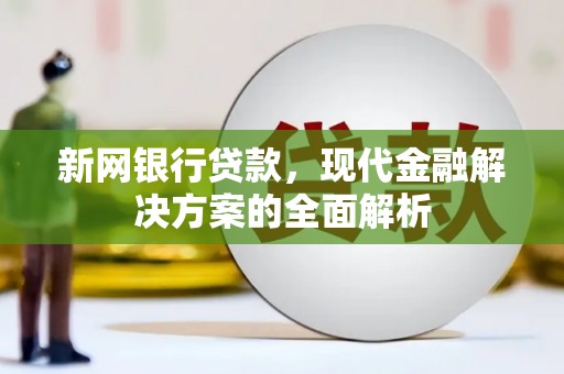 莎车新网银行贷款，现代金融解决方案的全面解析