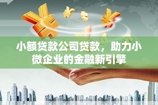 莎车小额贷款公司贷款，助力小微企业的金融新引擎