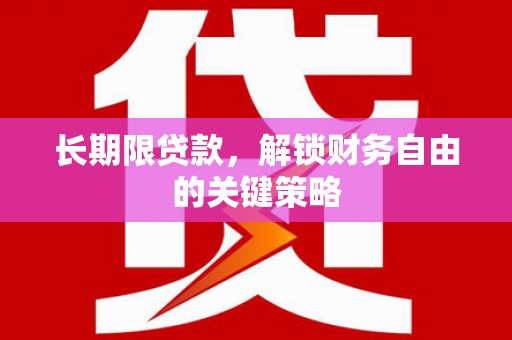 莎车长期限贷款，解锁财务自由的关键策略