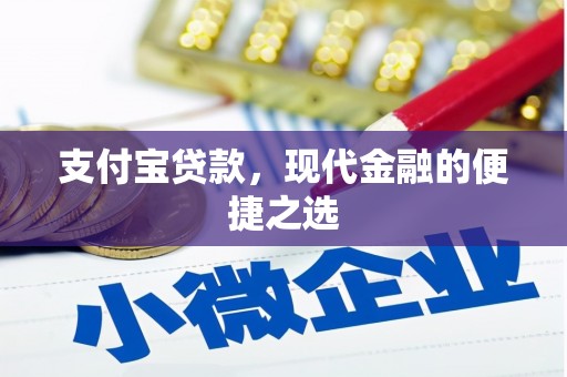 莎车支付宝贷款，现代金融的便捷之选