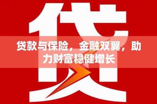莎车贷款与保险，金融双翼，助力财富稳健增长