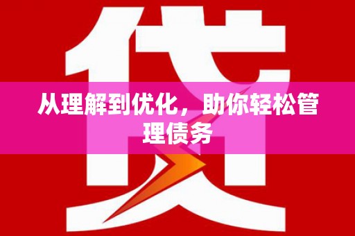 莎车从理解到优化，助你轻松管理债务