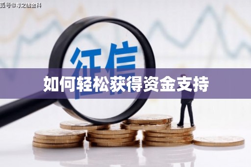 莎车如何轻松获得资金支持