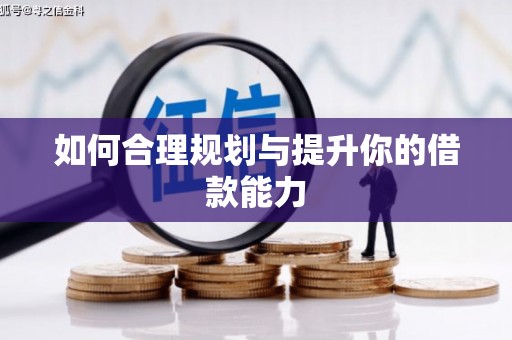 莎车如何合理规划与提升你的借款能力
