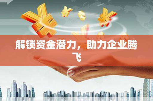 莎车解锁资金潜力，助力企业腾飞
