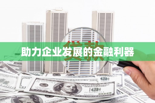 莎车助力企业发展的金融利器