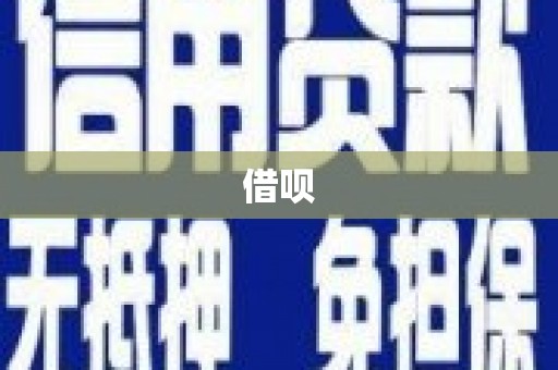莎车借呗