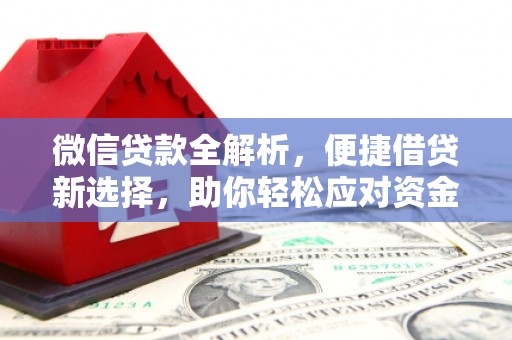 莎车微信贷款全解析，便捷借贷新选择，助你轻松应对资金需求