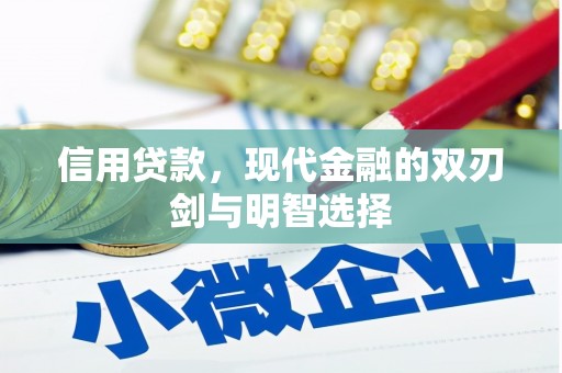 莎车信用贷款，现代金融的双刃剑与明智选择